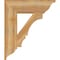Ekena Millwork Balboa Traditional Rough Sawn Bracket, Western Red Cedar, 6"W x 24"D x 28"H BKT06X24X28BOA01RWR - alternate 2